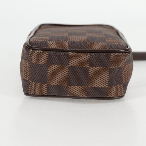 LOUIS VUITTON Damier Ebene Etui Okapi GM Pouch N61737 LV Auth 129998V - Picture 6 of 16